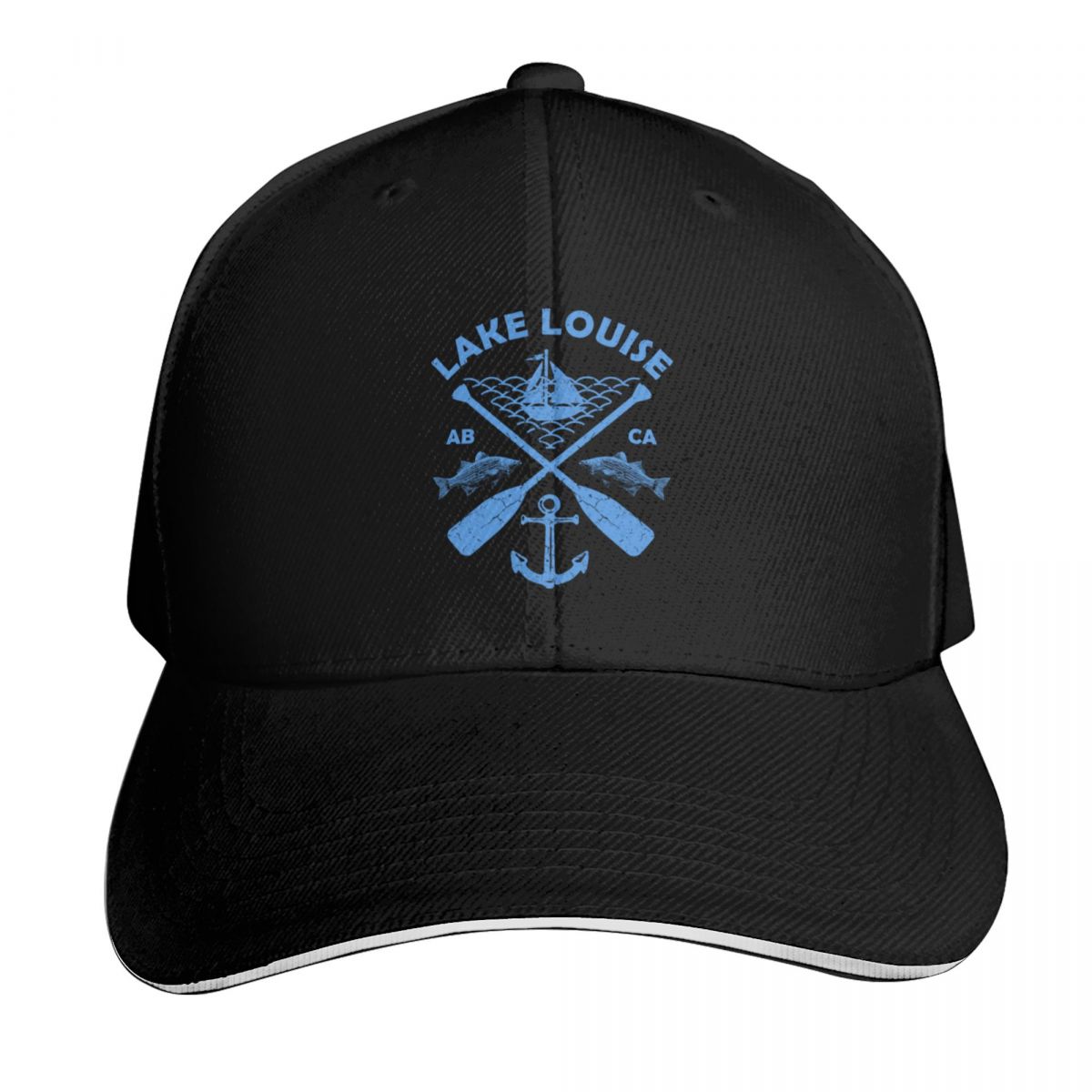 Outdoor Adventure Brand - Topi Bisbol Petualang Lake Louise, Alberta,
