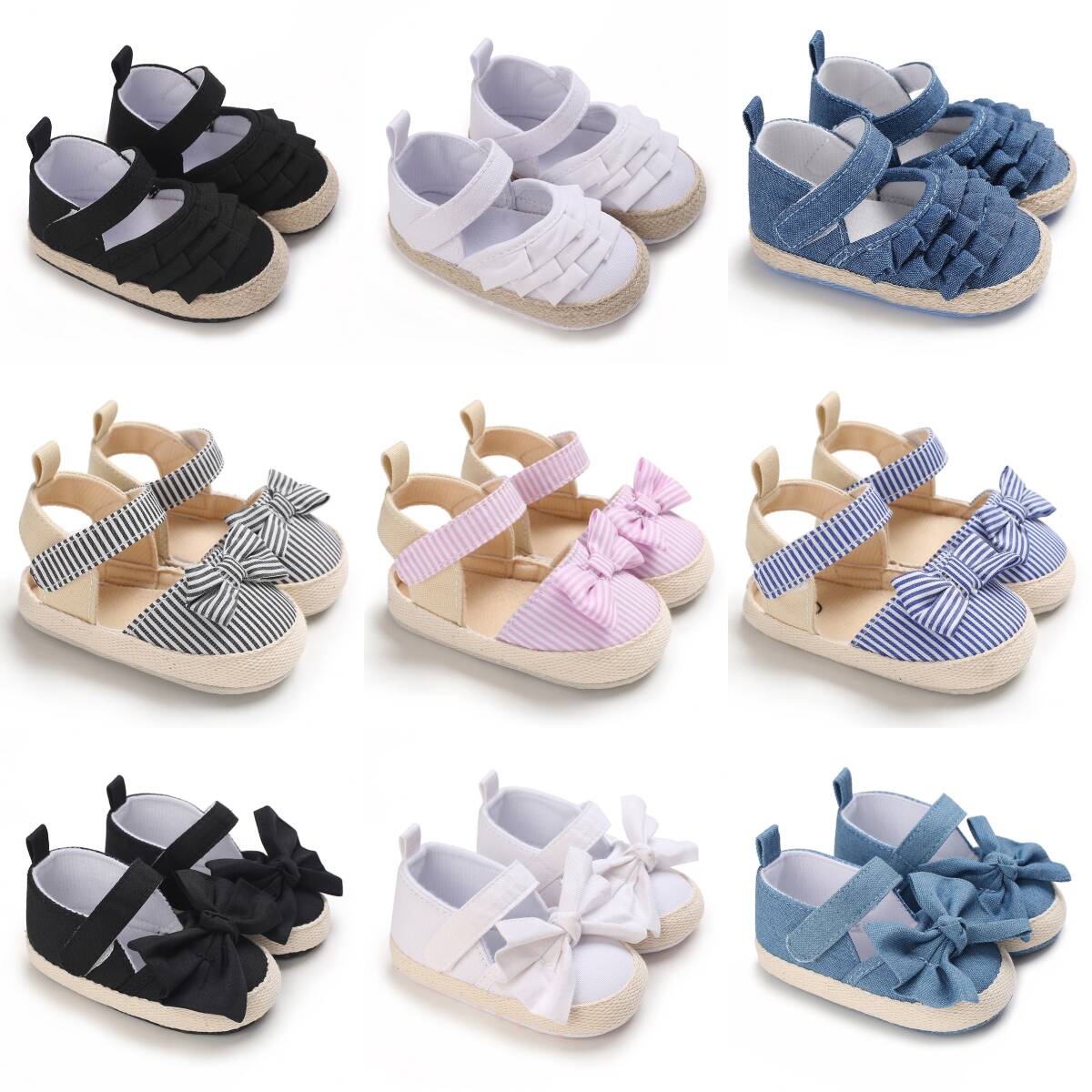 Outdoor Adventure Girls - Sepatu Mary Jane dengan Pita Lucu
