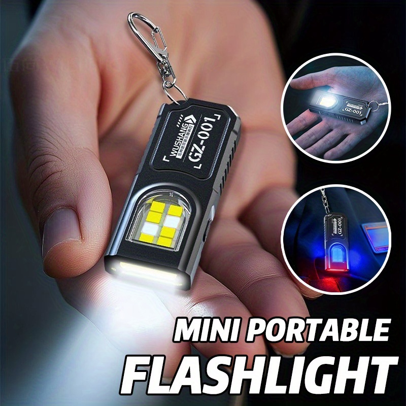 Outdoor Adventure Camp - Senter Gantungan Kunci LED COB Mini