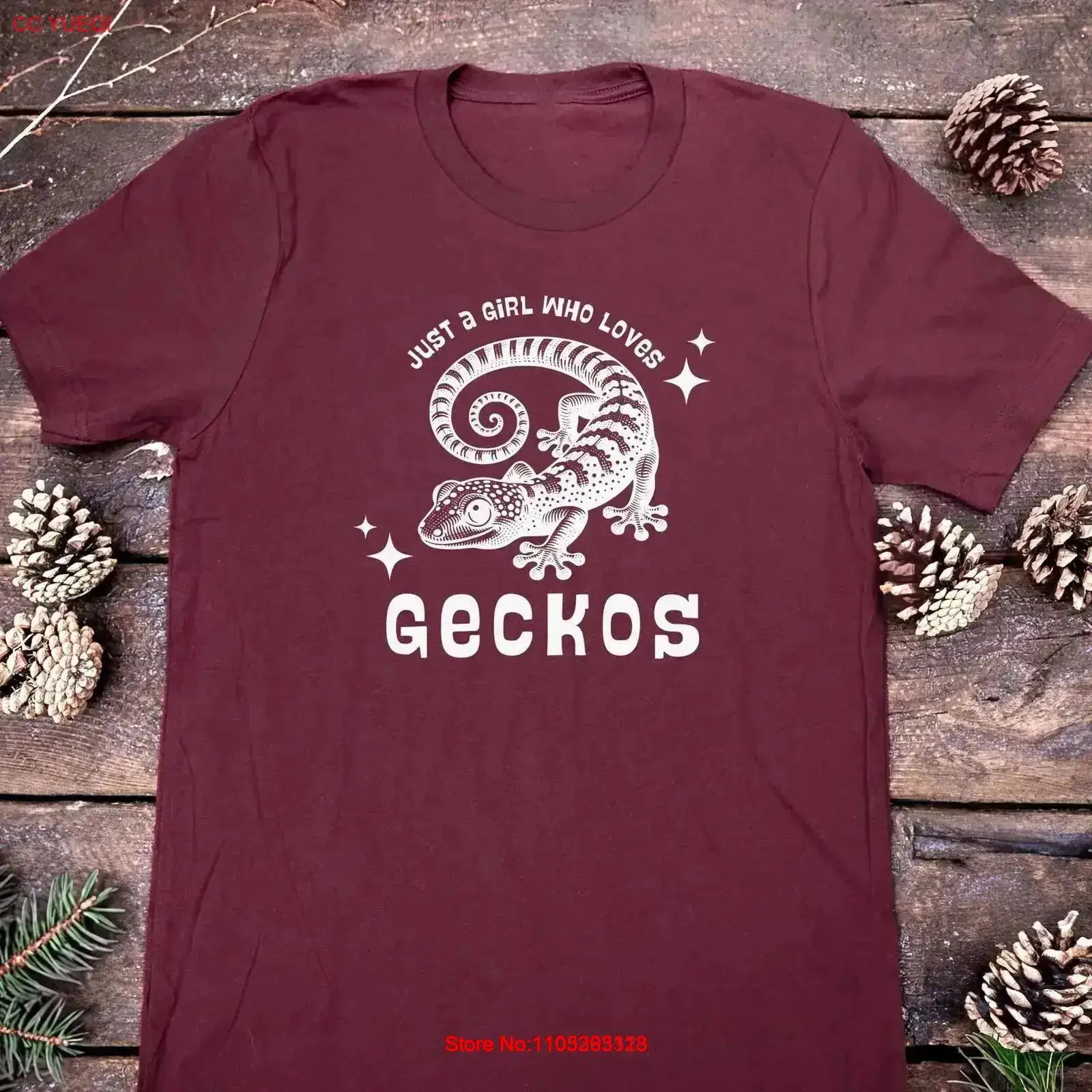 Outdoor Adventure Girls - Kaus Remaja Gecko Girl Pecinta Reptil