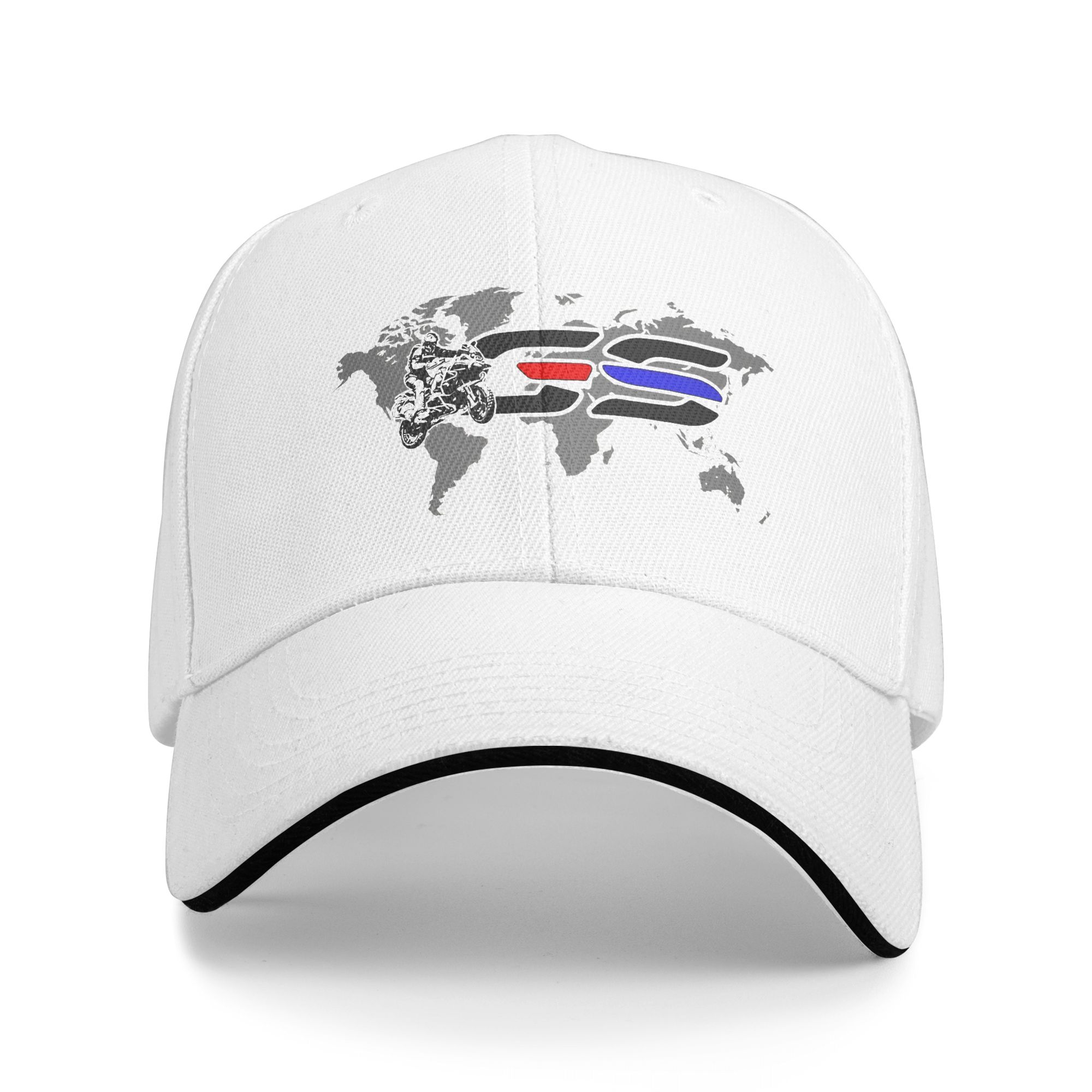 Outdoor Adventure For Adults - Topi Bisbol Petualangan Peta Dunia Gs
