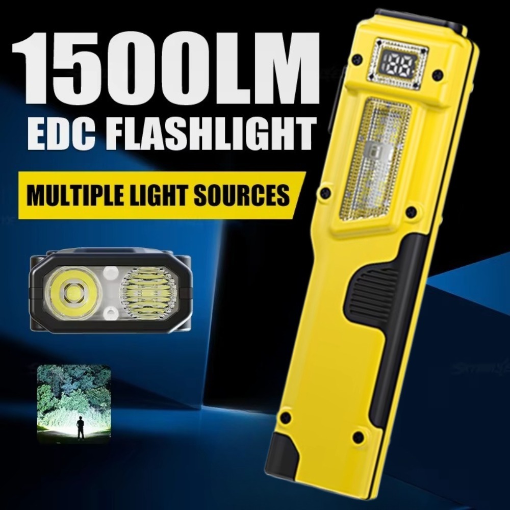 Outdoor Adventure Camp - Senter LED EDC Ultra Tipis Isi