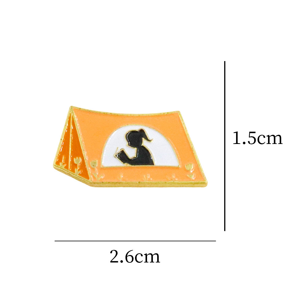 Tenda kuning dan Gadis membaca - Outdoor Adventure Girls ulasan dan harga