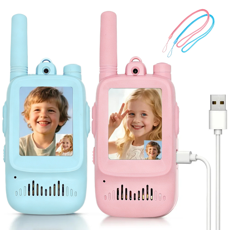 2pcs Walkie Talkie Video Anak- - Outdoor Adventure Video ulasan dan harga