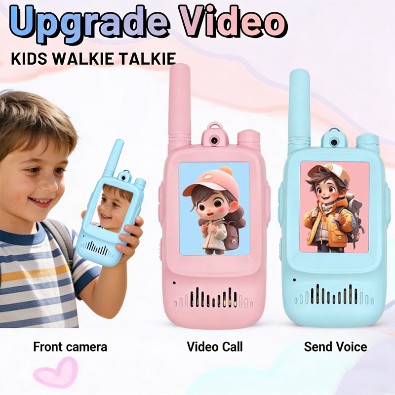 2pcs Walkie Talkie Video Anak- - Outdoor Adventure Video ulasan dan harga