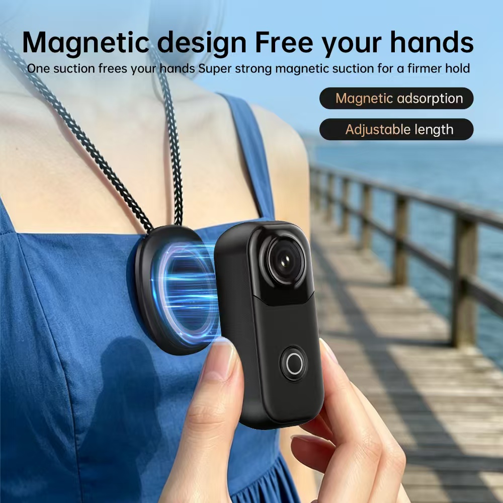 Kamera Aksi Mini 4K Hands-Free - Outdoor Adventure Video ulasan dan harga