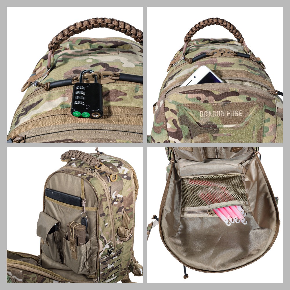 Ransel Tahan Air Kapasitas Bes - Outdoor Adventure Video ulasan dan harga