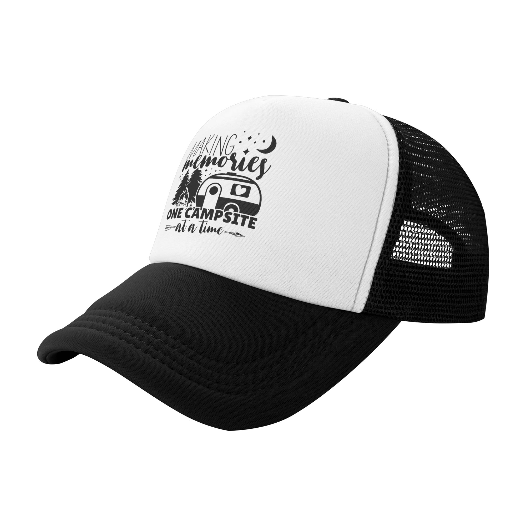 Topi Trucker Happy Camper Klas - Outdoor Adventure For Adults ulasan dan harga