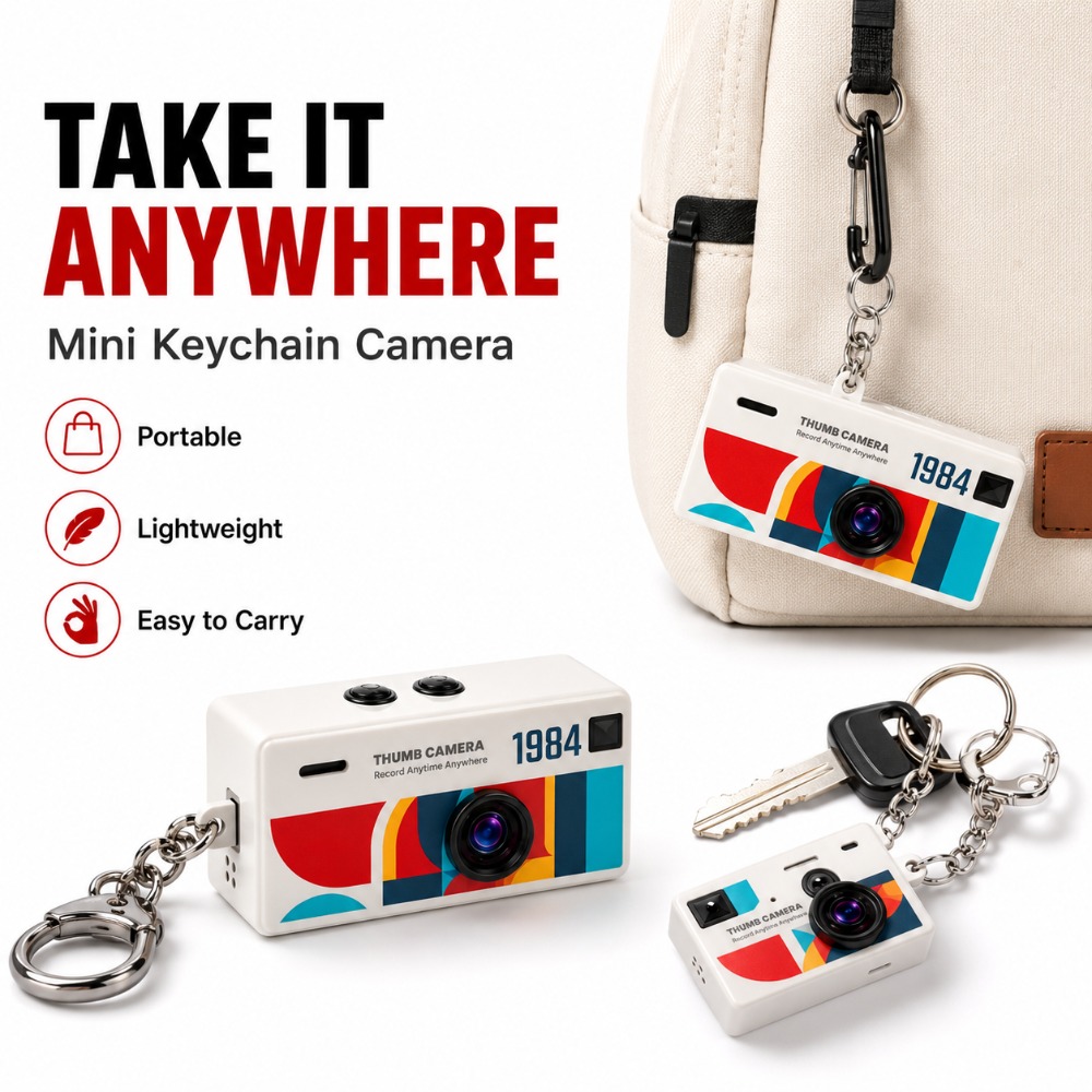 Kamera Mini Kompak Gantungan K - Outdoor Adventure Video ulasan dan harga