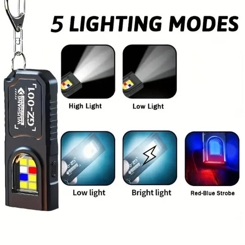 Senter Gantungan Kunci LED COB - Outdoor Adventure Camp ulasan dan harga