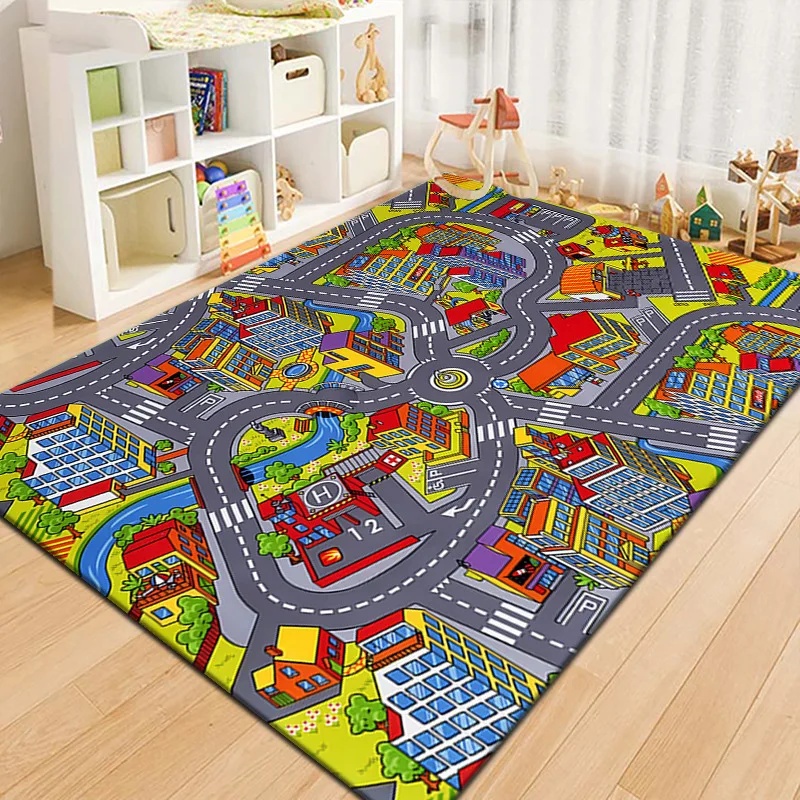 Karpet Peta Kota Anak-Anak War - Outdoor Adventure Educator ulasan dan harga