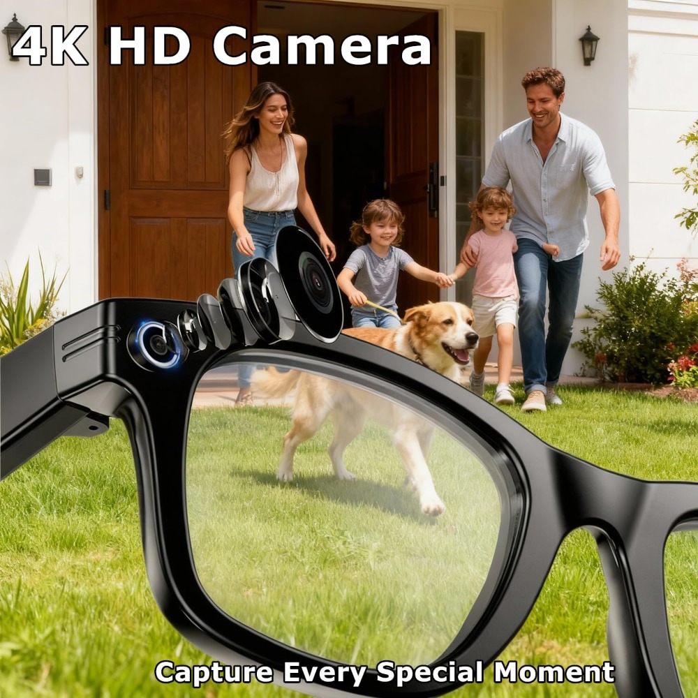 Kacamata Pintar Berbasis AI de - Outdoor Adventure Video ulasan dan harga
