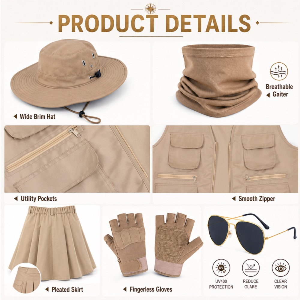 Pakaian Penjelajah Luar Ruanga - Outdoor Adventure For Adults ulasan dan harga