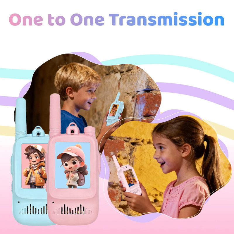 2pcs Walkie Talkie Video Anak- - Outdoor Adventure Video ulasan dan harga