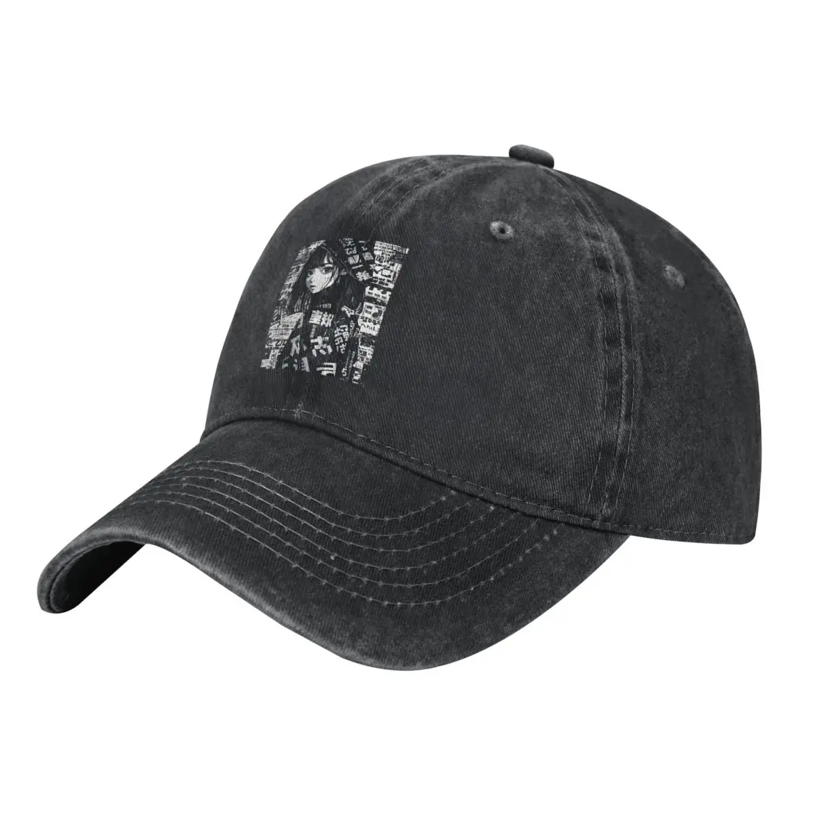 Topi Denim Gadis Manga Anime G - Outdoor Adventure Girls ulasan dan harga