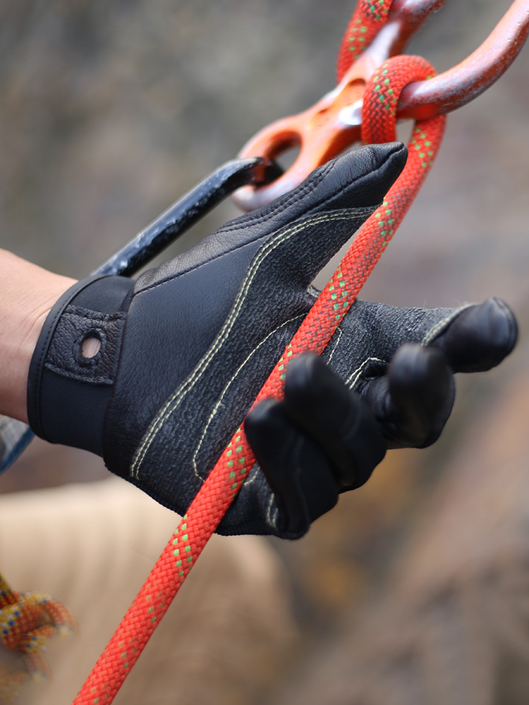 Sarung tangan jari penuh, pera - Outdoor Adventure Training ulasan dan harga