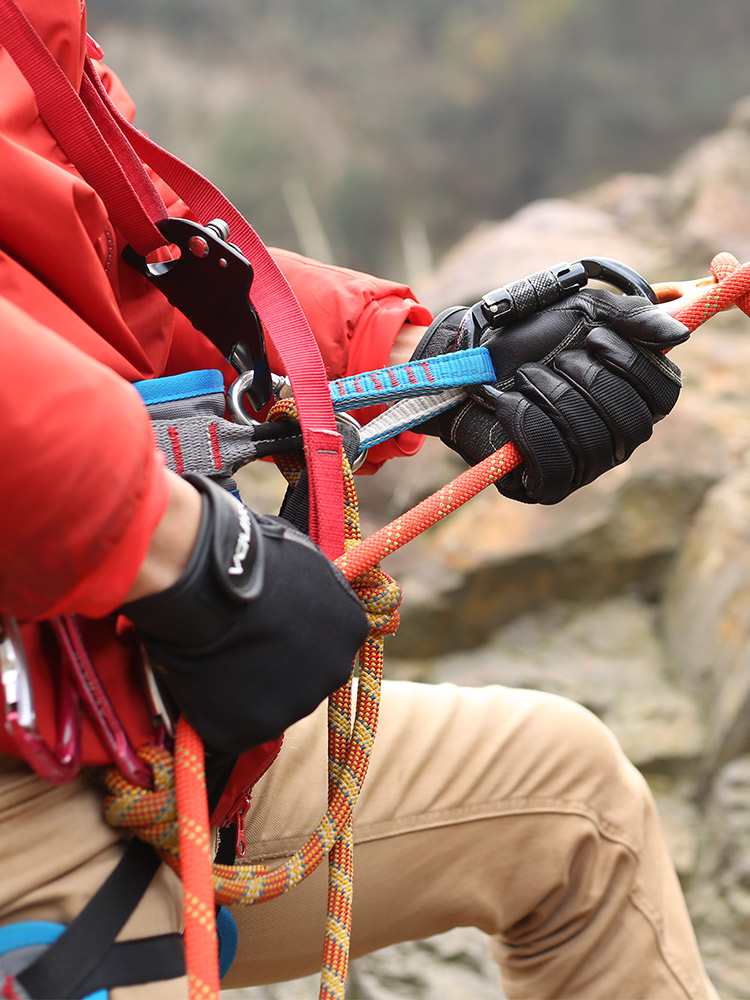 Sarung tangan jari penuh, pera - Outdoor Adventure Training ulasan dan harga