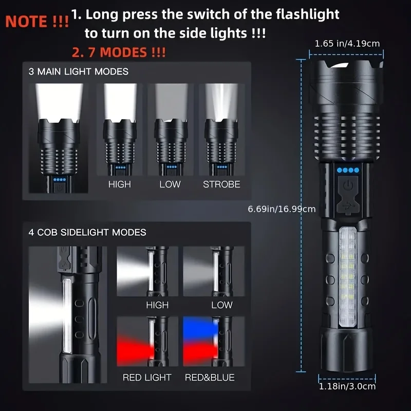 Senter LED Kuat dengan Tampila - Outdoor Adventure Camp ulasan dan harga